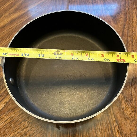 All-Clad Stainless Steel Fry Sauté Pan  Skillet 8" Wide Non Stick READ - Picture 11 of 11